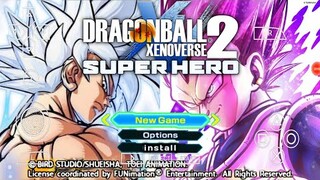 NEW Goku MUI & Vegeta Ultra Ego in Dragon Ball Xenoverse 2 PPSSPP ISO V7 With Permanent Menu!