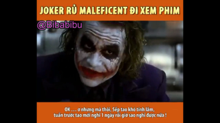 JOKER GẠ MALEFICENT ĐI XEM PHIM =)) #funny