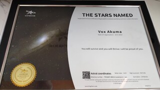 从此天上有一颗星星叫Vox Akuma