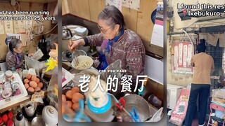 85岁老人的迷你怀旧餐厅，仿佛在记录老人的一生
