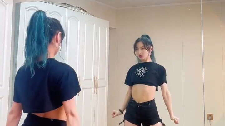 【Aunt】BABYMONSTER《SHEESH》db ending part｜Dance tutorial｜Slow motion mirror analysis