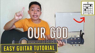 Our God - Chris Tomlin(Guitar Tutorial with Easy Chords) | Fellow Sheep Ricky