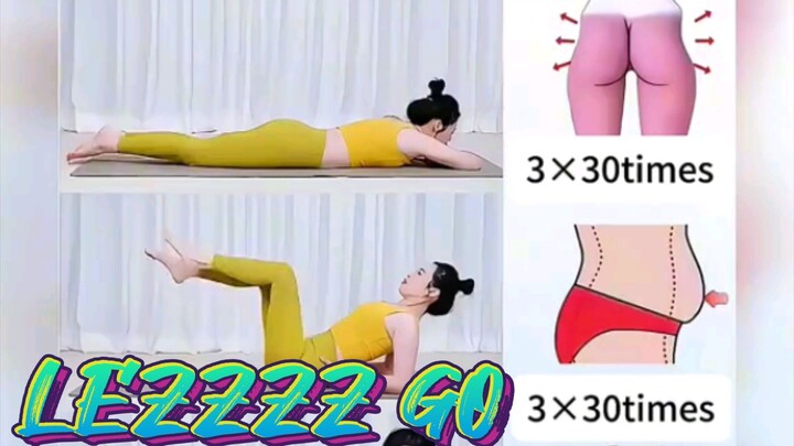 daily exercise... everyday routine for a healthy and strong body.