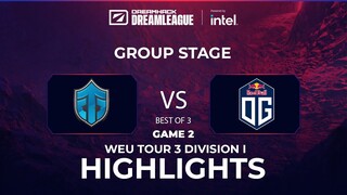 Game 2: OG vs Entity (Yuragi vs Pure) | BO3 | DPC WEU 2022 Tour 3: Division I