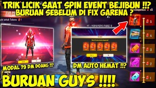 INILAH TRIK LICIK EMAK GARENA SAAT SPIN EVENT BEJIBUN BUNDLE COBRA PART 2! TONTON DULU SEBELUM RUGI