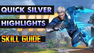 QUICKSILVER HIGHLIGHTS AND SKILL GUIDE (ASSASSIN) - MARVEL SUPER WAR