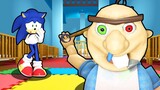 SONIC VS BABY BOBBY'S DAYCARE (Roblox)