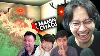 NIGHTMARE MAKIN CHAOS DIKEJAR BABON!  - Boo Men Indonesia Part 4