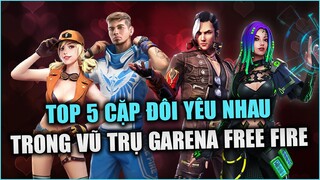 Free Fire | TOP 5 Cặp Đôi Yêu Nhau Cực Cute Trong Vũ Trụ Garena Free Fire | Rikaki Gaming