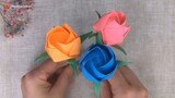 Paper craft origami Flower