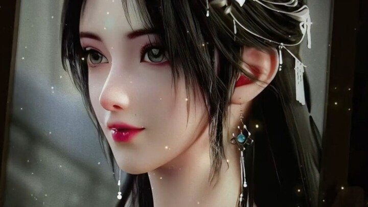 I just received the item and thought it was just Qingyi's ink painting—but who would have guessed th