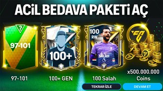 ACİL AÇ BEDAVA 100+ ÇIKAR DEĞİŞMEDEN AÇIN ! NASIL OLUR DİYECEĞİNİZ EFSANE PAKET AÇILIMI FC Mobile