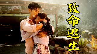 男人在野外向女友求婚，不料遇到了火山爆发，冒险片