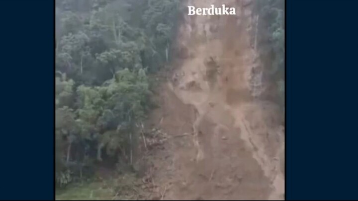 Detik-detik Longsor Pandanarum Banjarnegara