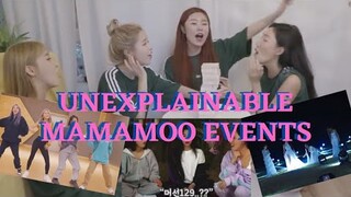 Unexplainable Mamamoo Events