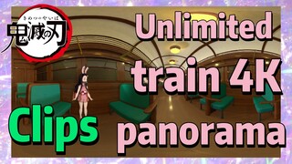 [Demon Slayer]  Clips | Unlimited train 4K panorama