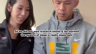أصبح المشي أثناء نوم الزوجة أكثر خطورة، لذا قام الزوج بتركيب كاميرا للمراقبة والتلخيص.. النهاية رائع