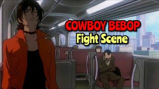 COWBOY BEBOP BROOM FIGHT SCENE | SPIKE VS ELECTRA