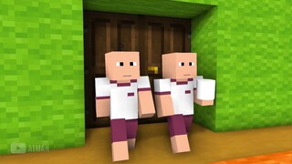 Upin & Ipin - Rindu Opah 3 (Minecraft Animation)