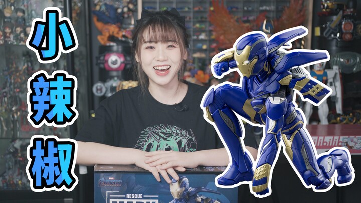 Chiếc ớt nhỏ lắp ráp đầu tiên, cuối cùng cũng thành một cặp vợ chồng! Bộ giáp cứu hộ MK49 của Yumoda