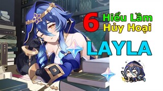 LAYLA Bị Dìm Nặng Với 6 Hiểu Lầm Phổ Biến Này ! Build Cô Ấy Dù Bạn Có Zhongli | Genshin Impact