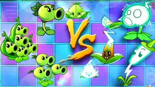 So sánh sức mạnh hệ điện và hệ đậu: cần tài cân sức - MK kids - Plants vs Zombies 2 - pvz2 - MK play