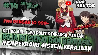 KETIKA SEORANG PNS JENIUS DIPINDAH KE ISEKAI DAN MENJADI RAJA |ALUR CERITA ANIME ISEKAI #animeisekai