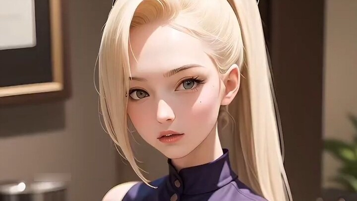 AI แอนิเมชั่น [Yamanaka Ino·นารูโตะจอมคาถา]