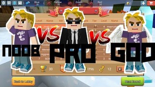 Noob vs Pro vs God Bedwars [BlockmanGo 1.11.16]