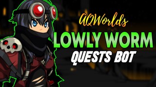 AQW - LOWLY WORM'S Quests Bot - ASPIRING NECROMANCER Bot | AMBITIOUS NECROMANCER Bot | Grimoire 3.8+