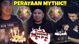 MERAYAKAN KEBERHASILAN Gw Ke MYTHIC!! FIRST TIME Sih Begini SENENG BGT!! - Mobile Legends