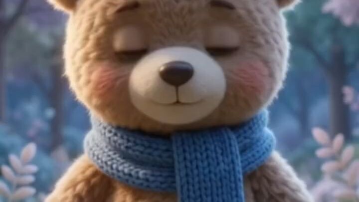 หมีน้อยเก็บดาวนอน นิทานสั้น