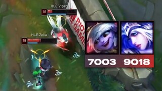 Zeka、Viper 韩华S冠双C的顶级操作 | GEN vs HLE
