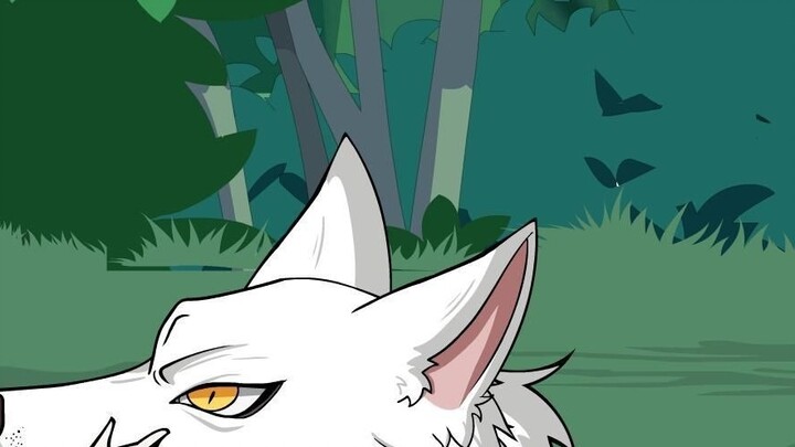 In "Jelly Bean Cat", the girl was playing with a wolf, but she never expected that the wolf was actu