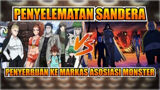 Penyerbuan ke markas Asosiasi Monster