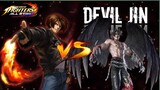 Kyo VS.  Devil Jin Intense fight 3v3 😲🔥 | KOF ALLSTAR COLLAB. TEKKEN 7 |