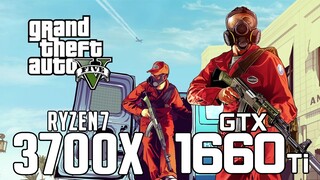 Grand Theft Auto V on Ryzen 7 3700x + GTX 1660Ti 1080p, 1440p benchmarks!