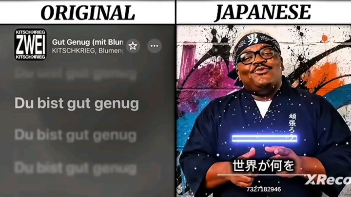 du bist gut gunug in deferent languages