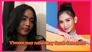 Vivoree may MENSAHE para kay Sarah Geronimo