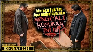 Katanya FILM HOROR KOREA TERBAIK tahun ini.Apa iya?😬 || Alur Cerita Film Bioskop Terbaru EXHUMA 2024