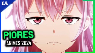 OS ANIMES MAIS ODIADOS DE 2024 | Desabafo