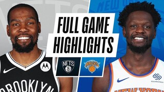 NETS VS KNICKS I FULL GAME HIGHLIGHTS I NBA Regular Season I March 13, 2022