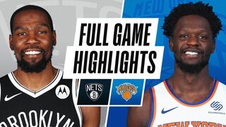 NETS VS KNICKS I FULL GAME HIGHLIGHTS I NBA Regular Season I March 13, 2022