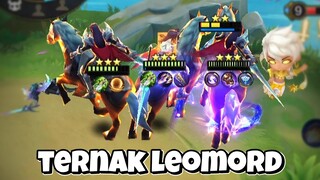 TERLALU GILA!! TERNAK LEOMORD B3 VALE SKILL 2!! MAGIC CHESS MOBILE LEGENDS