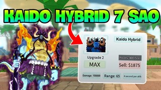 All Star Tower Defense [CODE] || KAIDO HYBRID 7 SAO 100K DAME (nhưng nó là unit fan made)