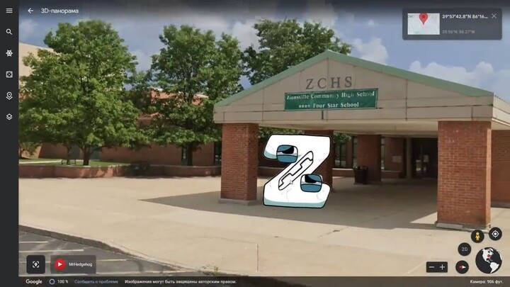 OMG! Found Alphabet Lore (A-Z...) on Google Earth!