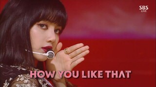 [BLACKPINK] เพลงคัมแบ็คใหม่ล่าสุด "How You Like That"200705 เวอร์ชั่นบนเสตจ