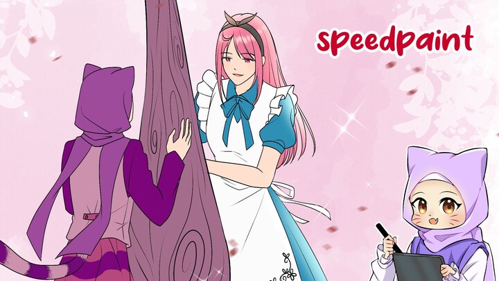 [SPEEDPAINT] Best Day in Wonderland - Birthday Art!