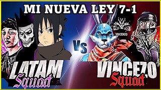 HUMILLAN A LATAM 7 A 1☠ - VINCENZO, WHITE 444,MORO 777,SYBLYS vs L GANG #freefire #pvp #zelika #ff