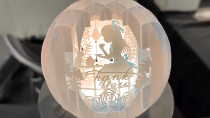 "After knowing each other for so long, asking me to fold a paper-cut lamp for you isn't too much to 